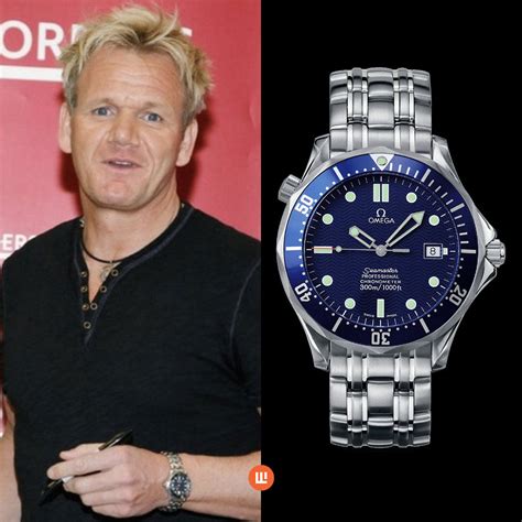 gordon ramsay omega seamaster|Gordon Ramsay watches review.